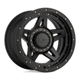 XD Series - XD138 BRUTE - Black - SATIN BLACK - 20" x 12", -44 Offset, 5x127, 139.7 (Bolt Pattern), 78.1mm HUB