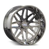 Cali Off-Road - INVADER - Chrome - CHROME - 28" x 12", -44 Offset, 8x170 (Bolt Pattern), 125.2mm HUB