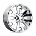 OE Creations - PR190 - Chrome - CHROME - 24" x 10", 30 Offset, 6x139.7 (Bolt Pattern), 78.1mm HUB