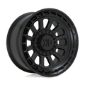 XD Series - XD856 OMEGA - Black - SATIN BLACK - 20" x 10", -18 Offset, 8x165.1 (Bolt Pattern), 125.1mm HUB