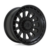 XD Series - XD856 OMEGA - Black - SATIN BLACK - 20" x 10", -18 Offset, 8x165.1 (Bolt Pattern), 125.1mm HUB