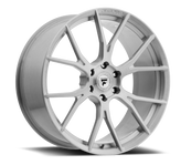 Fittipaldi Sport - FSF06 - Silver - Brushed Clear - 20" x 9", 25 Offset, 6x139.7 (Bolt Pattern), 78.1mm HUB