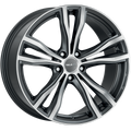 Mak Wheels - X-MODE - Gunmetal - GUN MET-MIRROR FACE - 20" x 11", 37 Offset, 5x120 (Bolt Pattern), 74.1mm HUB