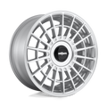 Rotiform - R143 LAS-R - Silver - GLOSS SILVER - 17" x 8", 35 Offset, 5x112, 120 (Bolt Pattern), 72.6mm HUB