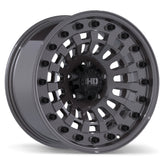 Fast HD - Shred - Gunmetal - Gloss Gunmetal - 18" x 9", 0 Offset, 5x127 (Bolt Pattern), 71.5mm HUB