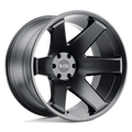 Black Rhino - RAZE - Black - Matte Black - 20" x 12", -44 Offset, 8x165.1 (Bolt Pattern), 122.4mm HUB