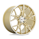 Cray Wheels - HAMMERHEAD - Gold - GLOSS GOLD WITH MIRROR CUT FACE - 21" x 12", 52 Offset, 5x120 (Bolt Pattern), 67.1mm HUB