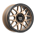 KMC Wheels - KM535 GRENADE OFF-ROAD - Bronze - MATTE BRONZE MATTE BLACK LIP - 18" x 8.5", 35 Offset, 6x139.7 (Bolt Pattern), 106.1mm HUB