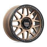 KMC Wheels - KM535 GRENADE OFF-ROAD - Bronze - MATTE BRONZE MATTE BLACK LIP - 18" x 8.5", 35 Offset, 6x139.7 (Bolt Pattern), 106.1mm HUB