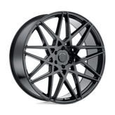 Status Wheels - GRIFFIN - Black - Gloss Black - 24" x 9.5", 15 Offset, 6x139.7 (Bolt Pattern), 112.1mm HUB