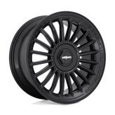 Rotiform - R161 BUC-M - Black - MATTE BLACK - 19" x 8.5", 45 Offset, 5x112 (Bolt Pattern), 66.6mm HUB