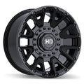 Fast HD - Knuckles - Black - Gloss Black - 18" x 9", -10 Offset, 6x135, 139.7 (Bolt Pattern), 93.1mm HUB