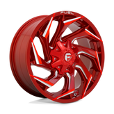 Fuel - D754 REACTION - CANDY RED MILLED - 20" x 9", 20 Offset, 8x180 (Bolt Pattern), 124.2mm HUB