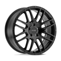 Petrol Wheels - P6A - Black - MATTE BLACK - 19" x 8", 40 Offset, 5x114.3 (Bolt Pattern), 76.1mm HUB