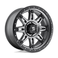 Fuel - D568 HOSTAGE III - Gunmetal - MATTE GUN METAL BLACK BEAD RING - 20" x 9", 1 Offset, 6x135 (Bolt Pattern), 87.1mm HUB