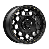 KMC Wheels - KM545 TREK - Black - SATIN BLACK - 17" x 8", 20 Offset, 6x120 (Bolt Pattern), 66.9mm HUB