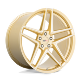 Cray Wheels - PANTHERA - Gold - GLOSS GOLD WITH MIRROR FACE - 21" x 12", 52 Offset, 5x120 (Bolt Pattern), 67.1mm HUB