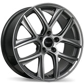 Fast Wheels - Tactic - Grey - Titanium - 16" x 6.5", 40 Offset, 5x114.3 (Bolt Pattern), 60.1mm HUB