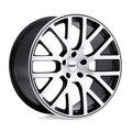TSW Wheels - DONINGTON - Gunmetal - Gunmetal Mirror Cut Face - 22" x 10.5", 42 Offset, 5x112 (Bolt Pattern), 72.1mm HUB