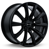 RTX Wheels - Alto - Black - Gloss Black - 18" x 8.5", 35 Offset, 5x114.3 (Bolt Pattern), 64.1mm HUB