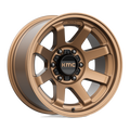 KMC Wheels - KM723 TRAIL - Bronze - MATTE BRONZE - 17" x 9", -12 Offset, 6x139.7 (Bolt Pattern), 106.1mm HUB