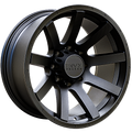 Envy Wheels - CRAZE - Black - SATIN BLACK - 20" x 10", -24 Offset, 8x170 (Bolt Pattern), 125.2mm HUB
