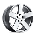 TSW Wheels - BRISTOL - Silver - Silver with Mirror-Cut Face - 20" x 10", 40 Offset, 5x120 (Bolt Pattern), 76.1mm HUB