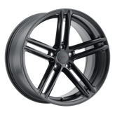 TSW Wheels - CHAPELLE - Gunmetal - MATTE BLACK - 19" x 8.5", 4 Offset, 5x114.3 (Bolt Pattern), 76.1mm HUB