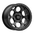 KMC Wheels - KM541 DIRTY HARRY - Black - TEXTURED BLACK - 20" x 9", 0 Offset, 5x127 (Bolt Pattern), 71.5mm HUB