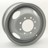 RTX Wheels - Steel Wheel - Grey - Grey - 16" x 6", 127 Offset, 8x165.1 (Bolt Pattern), 124.1mm HUB