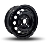 DTD - Steel - Take-Off - Black - Black - 14" x 5.5", 45 Offset, 4x100 (Bolt Pattern), 56.1mm HUB