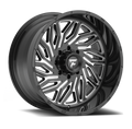 Fittipaldi Offroad - FTC13 - Black - Black Milled - 24" x 12", -44 Offset, 6x135, 139.7 (Bolt Pattern), 106.2mm HUB