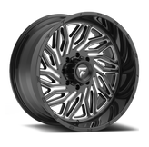 Fittipaldi Offroad - FTC13 - Black - Black Milled - 24" x 12", -44 Offset, 6x135, 139.7 (Bolt Pattern), 106.2mm HUB