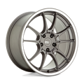 Motegi - MR152 SS5 - Gunmetal - GUNMETAL WITH MACHINED LIP - 19" x 8.5", 30 Offset, 5x100 (Bolt Pattern), 56.2mm HUB