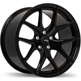 Fast Wheels - FC04 - Black - Metallic Black - 19" x 9.5", 35 Offset, 5x100 (Bolt Pattern), 72.6mm HUB