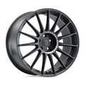 TSW Wheels - PADDOCK - Black - SEMI GLOSS BLACK WITH MACHINED TINTED RING - 17" x 8", 40 Offset, 5x108 (Bolt Pattern), 72.1mm HUB