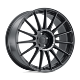 TSW Wheels - PADDOCK - Black - SEMI GLOSS BLACK WITH MACHINED TINTED RING - 17" x 8", 40 Offset, 5x108 (Bolt Pattern), 72.1mm HUB