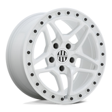 Victor Equipment Wheels - BERG - White - GLOSS WHITE WITH BLACK BOLTS - 18" x 8", 20 Offset, 5x130 (Bolt Pattern), 71.5mm HUB