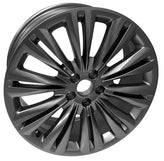 DTD - Replica - Gunmetal - Gunmetal - 19" x 8.5", 49 Offset, 5x108 (Bolt Pattern), 63.4mm HUB