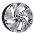 Mak Wheels - ELECTRA - Silver - M-TITAN - 19" x 8", 45 Offset, 5x108 (Bolt Pattern), 72mm HUB