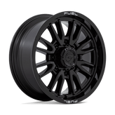 Fuel - D760 CLASH - Black - Gloss Black - 20" x 9", 20 Offset, 8x170 (Bolt Pattern), 125.1mm HUB