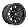 Fuel - D679 REBEL - Black - MATTE BLACK - 20" x 10", -18 Offset, 8x180 (Bolt Pattern), 124.2mm HUB