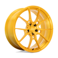 Niche - T112 KANAN - Gold - BRUSHED CANDY GOLD - 20" x 9.5", 20 Offset, 5x112 (Bolt Pattern), 66.6mm HUB