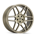 Touren - TR74 - Gold - MATTE GOLD - 17" x 8", 40 Offset, 5x100, 114.3 (Bolt Pattern), 72.6mm HUB