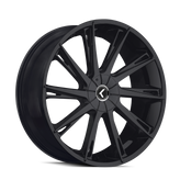 Kraze Wheels - SWAGG - Black - SATIN BLACK - 26" x 10", 30 Offset, 6x135, 139.7 (Bolt Pattern), 100.3mm HUB