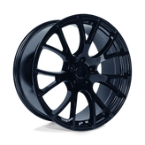 OE Creations - PR161 - Black - GLOSS BLACK - 20" x 10.5", 25 Offset, 5x115 (Bolt Pattern), 71.5mm HUB