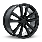 RTX Wheels - Whitley - Black - Black - 19" x 8.5", 38 Offset, 5x108 (Bolt Pattern), 63.4mm HUB