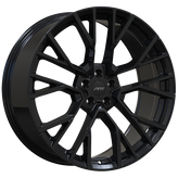 ART - Replica 219 - Black - Gloss Black - 21" x 9.5", 37 Offset, 5x112 (Bolt Pattern), 66.6mm HUB