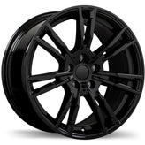 Replika - R231 - Black - Gloss Black - 18" x 9", 35 Offset, 5x112 (Bolt Pattern), 66.6mm HUB