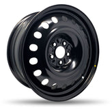 DTD - Steel - Black - Black - 18" x 7.5", 38 Offset, 5x114.3 (Bolt Pattern), 56.1mm HUB